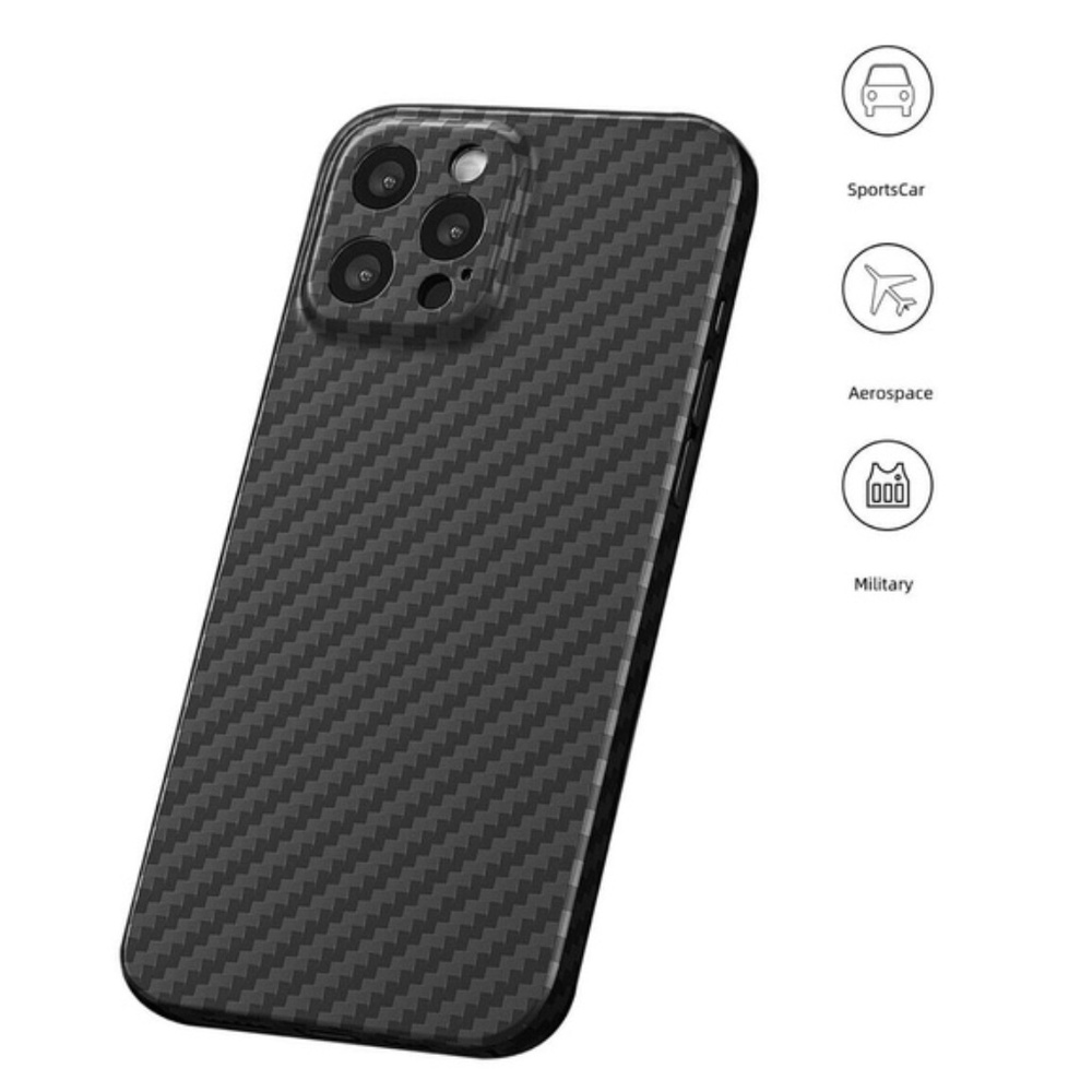 iPhone 13 Pro Max Real Carbon Fiber Case - Picture 9 of 13
